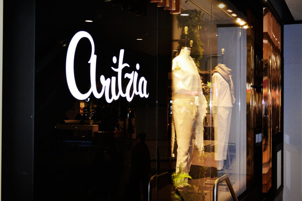 Escaparate de una tienda Aritzia