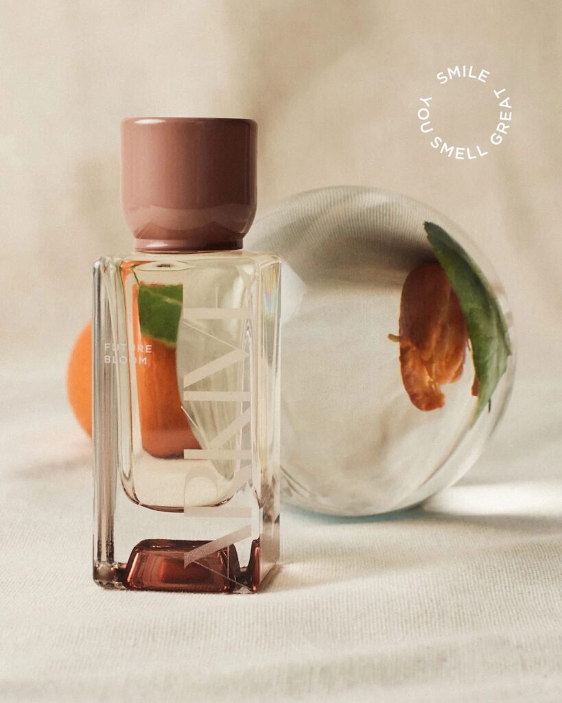 ARKIVE Future Bloom fragrance bottle still life