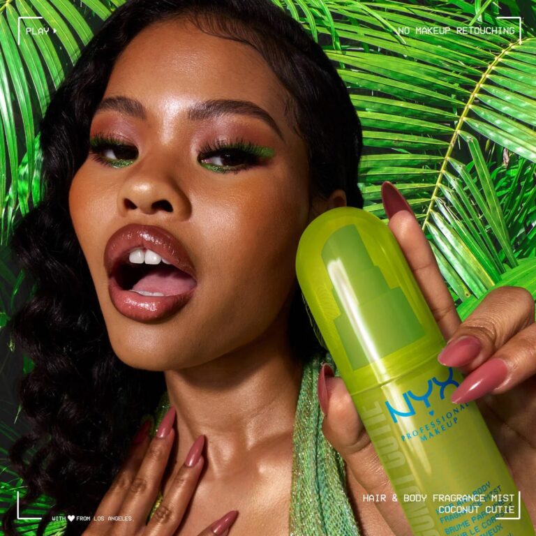 NYX Fat Oil Body Fragrance Mist in Coconut Cutie